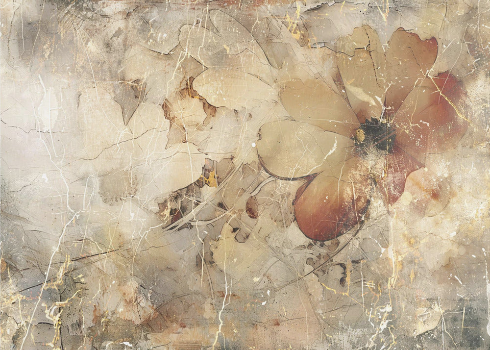 Plakat - Flower Floral Art Illustration Wallart 006