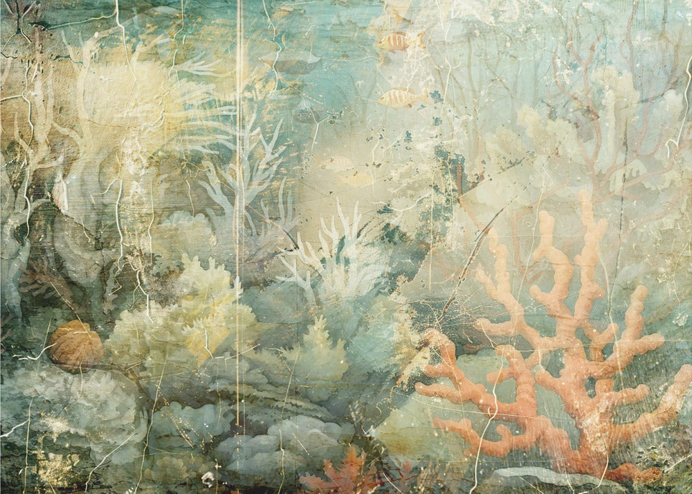 Plakat - Sea Undersea Art Illustration Wallart 04