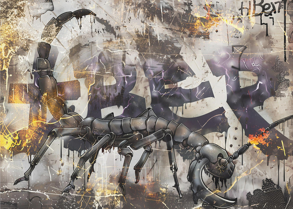 Plakat - Surreal Fable Abstract Art Illustration Wallart 017