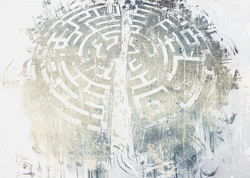 Plakat - Surreal Fable Abstract Art Illustration Wallart 064