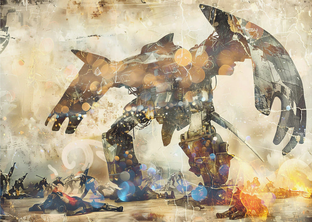 Plakat - Surreal Fable Abstract Art Illustration Wallart 095