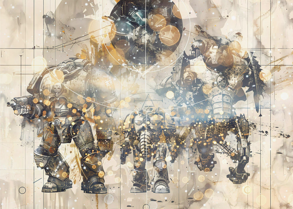 Plakat - Surreal Fable Abstract Art Illustration Wallart 097