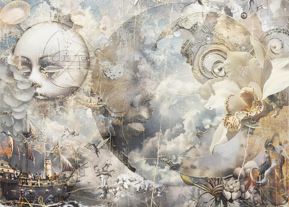 Plakat - Surreal Fable Abstract Art Illustration Wallart 123
