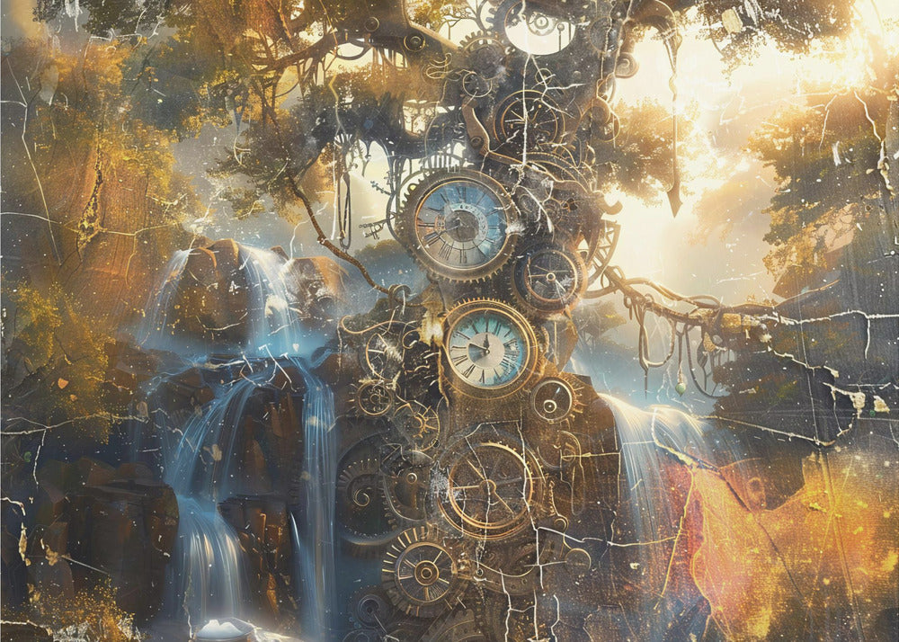 Poster - Surreal Fable Abstract Art Illustration Wallart 127