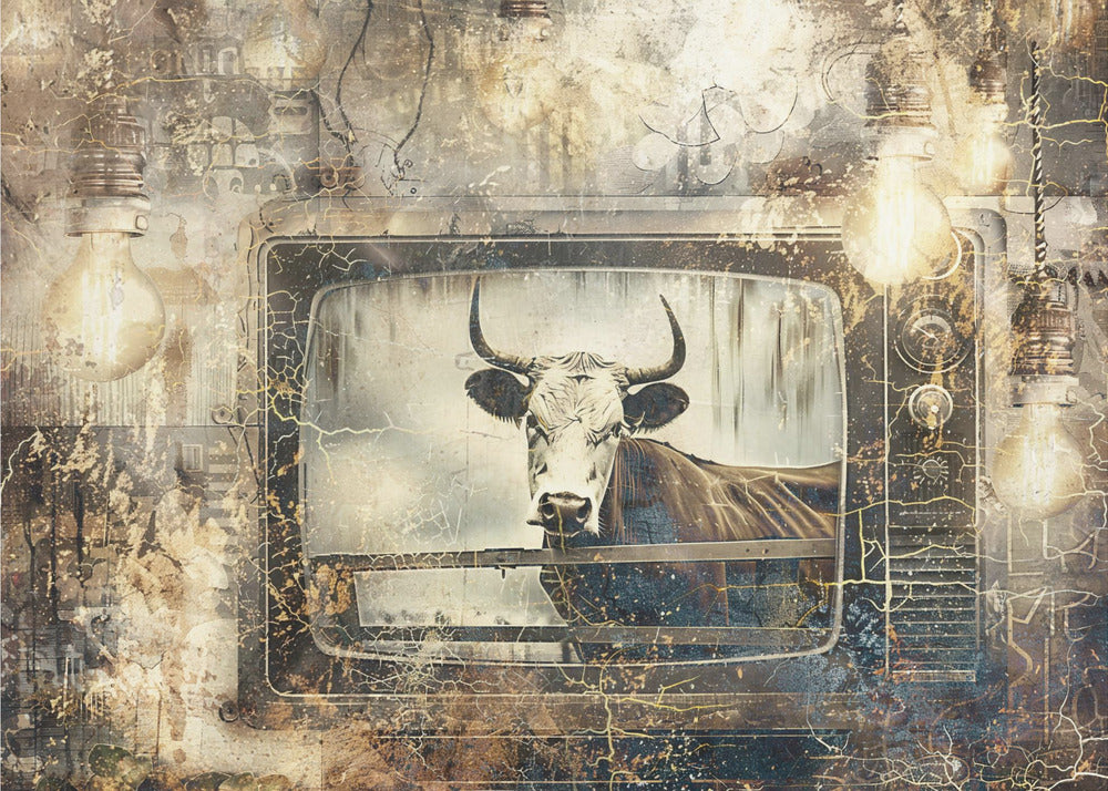 Poster - Surreal Fable Abstract Art Illustration Wallart 129