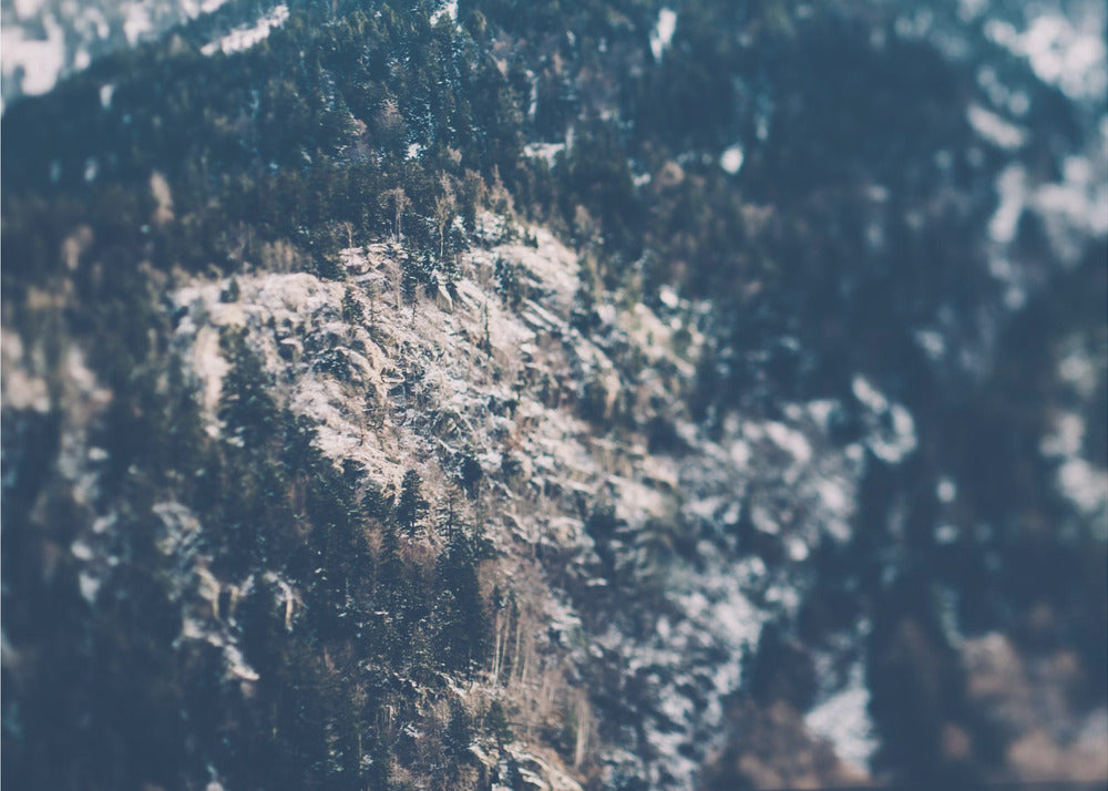 Plakat - Mountain Snow 06 - Admen.dk