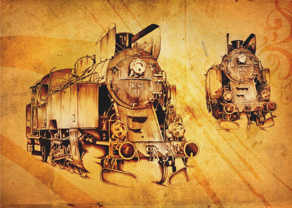 Poster - Sepia Illustration 10