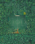 Plakat - Forest Football Field
