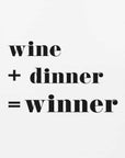 Plakat - Wine Dinner Winner