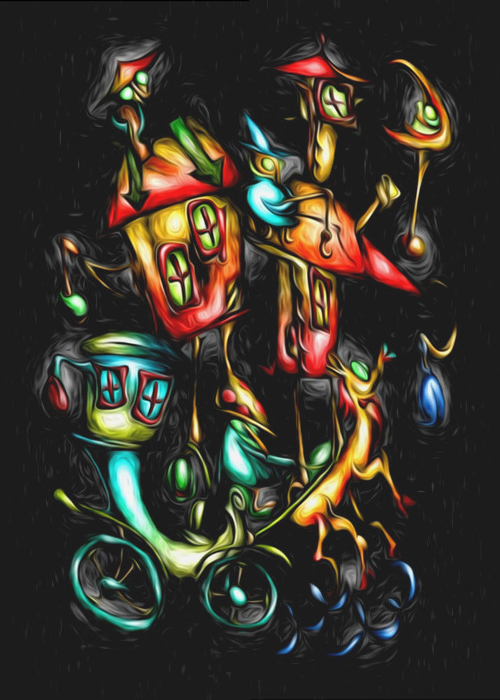 Plakat - Mushroom cabbie 1