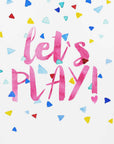 Plakat - Playful Confetti Burst