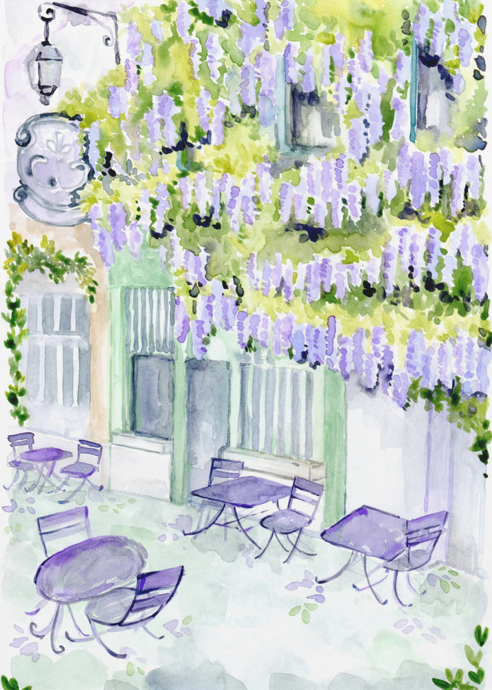 Poster - Naive Paris cafe