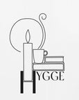 Poster - Hygge line art illustration