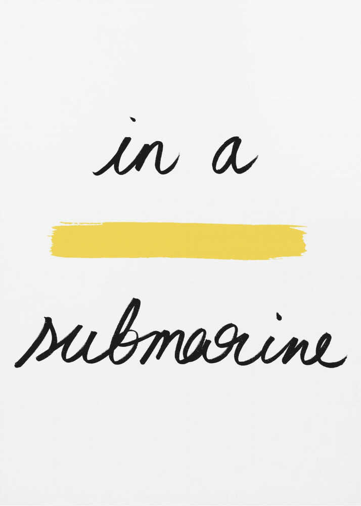 Plakat - In a Yellow Submarine