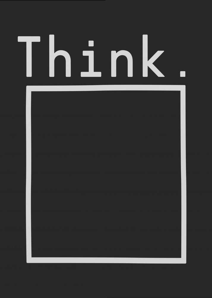 Plakat - Think Beyond The Box