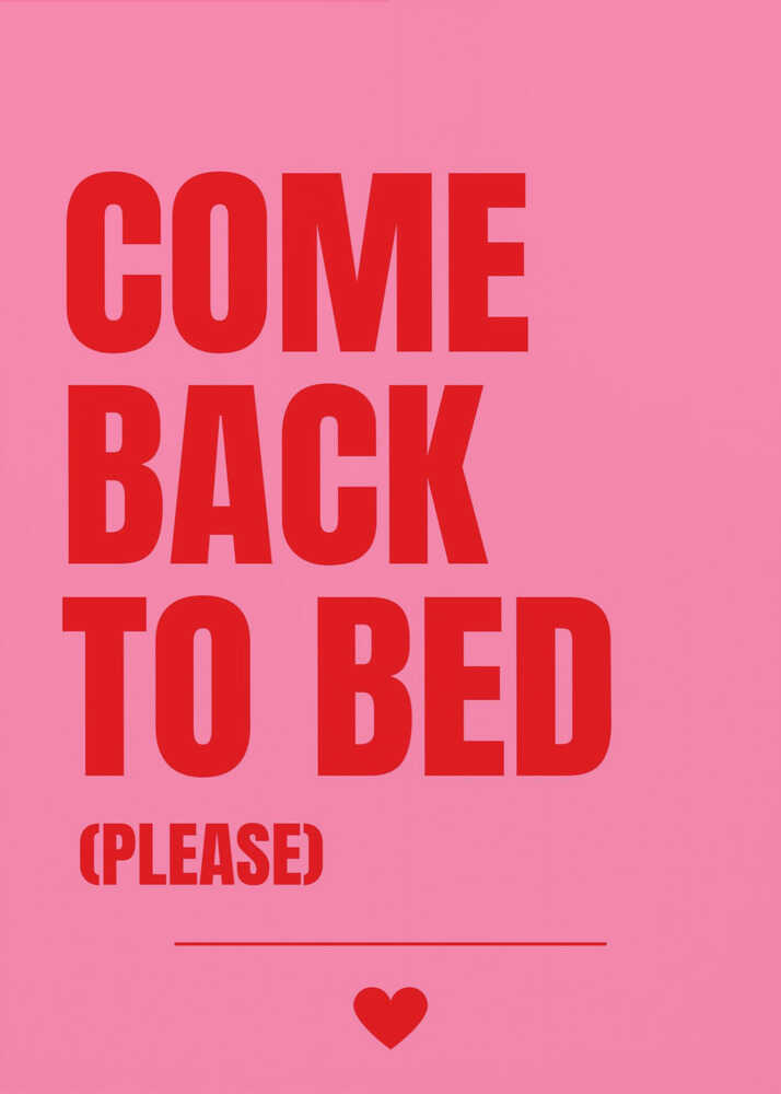 Plakat - Bedtime Plea