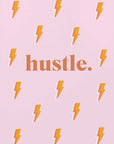 Plakat - Hustle Lightning Bolts