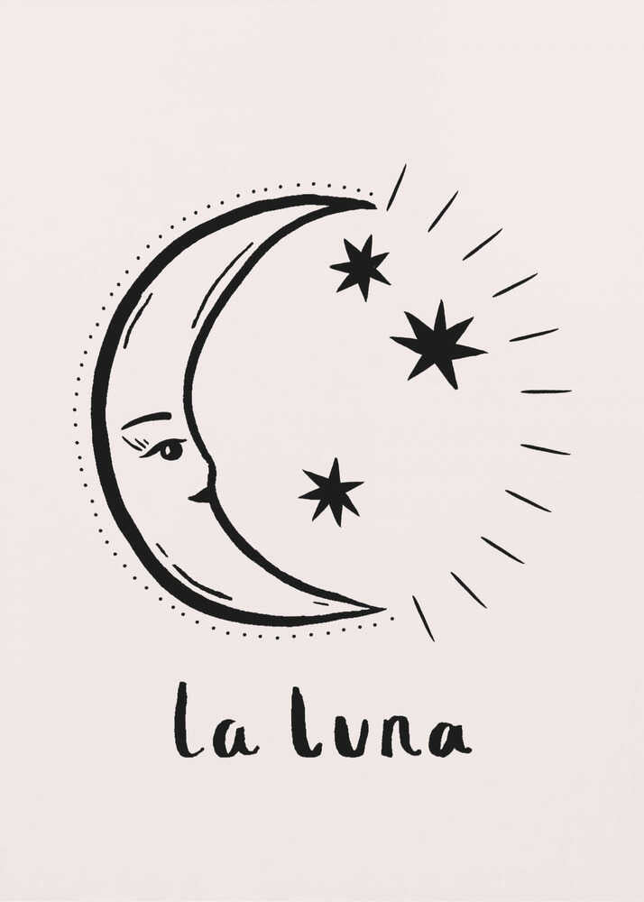 Plakat - La Luna Crescent Moon