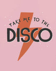 Plakat - Retro Disco Quote