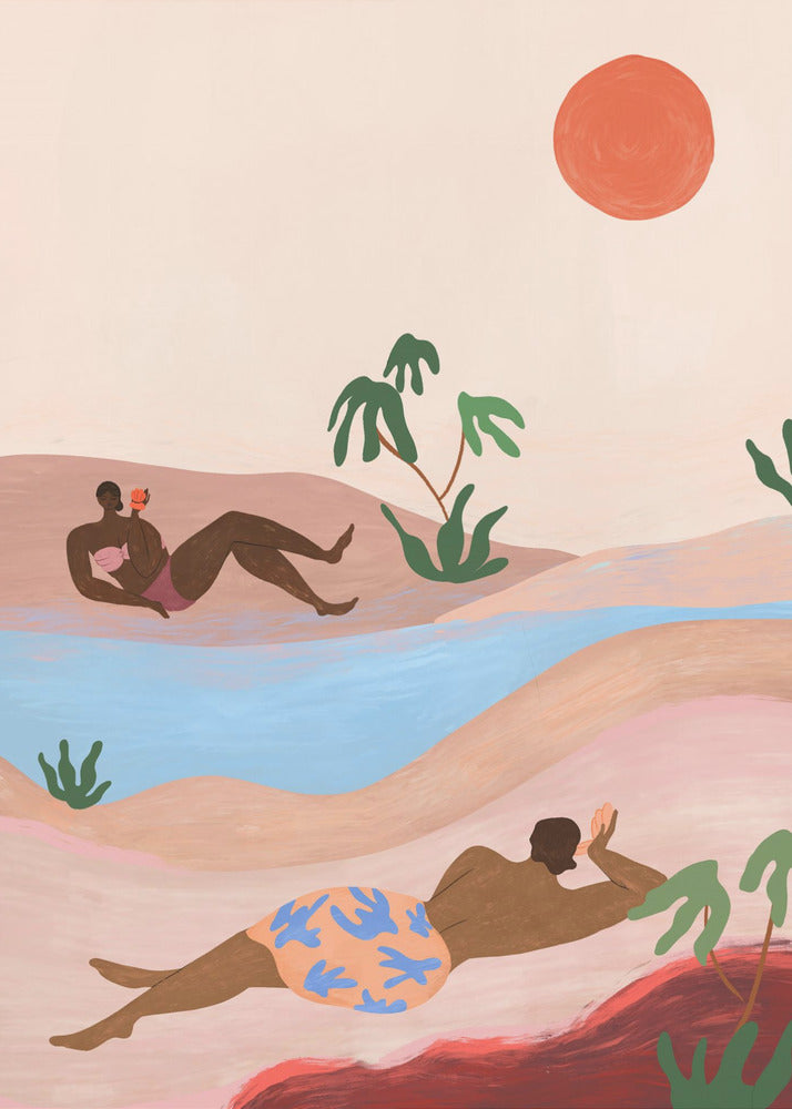 Plakat - Beach Please