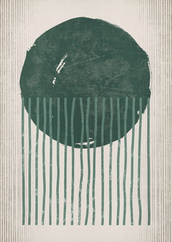 Poster - Emerald Round Jellyfish