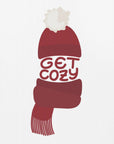Poster - Get cozy (red)