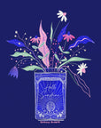 Plakat - Tin Can Flower Illustration