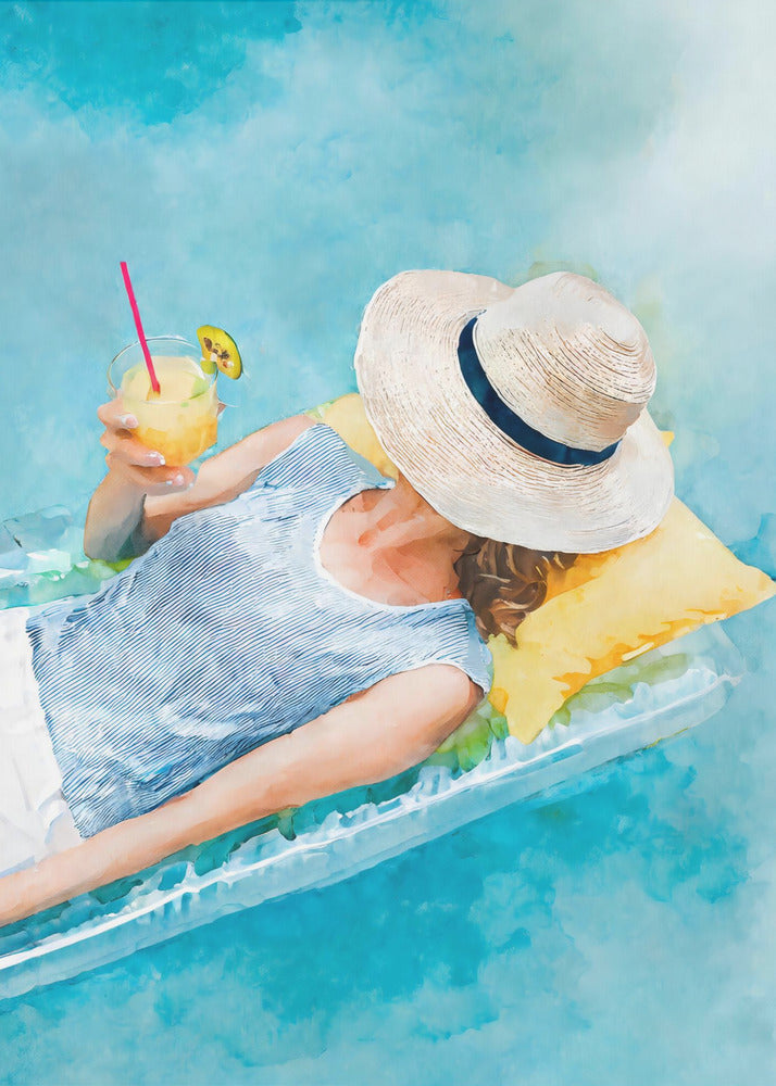 Poster - Pool Lady