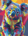 Plakat - Koala WPAP