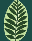 Poster - Agot emerald green art