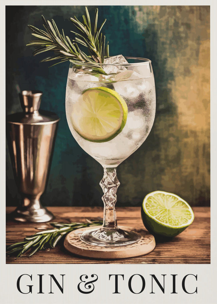 Poster - Gin &amp;amp; Tonic