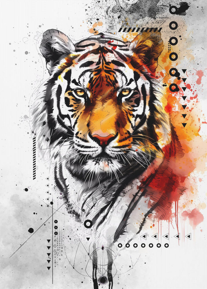 Plakat - Tiger Poster Art 05