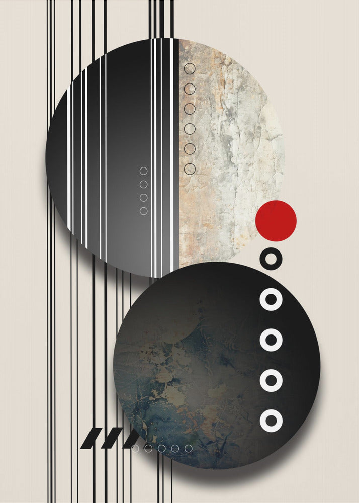 Plakat - Geometric Vintage Art 07