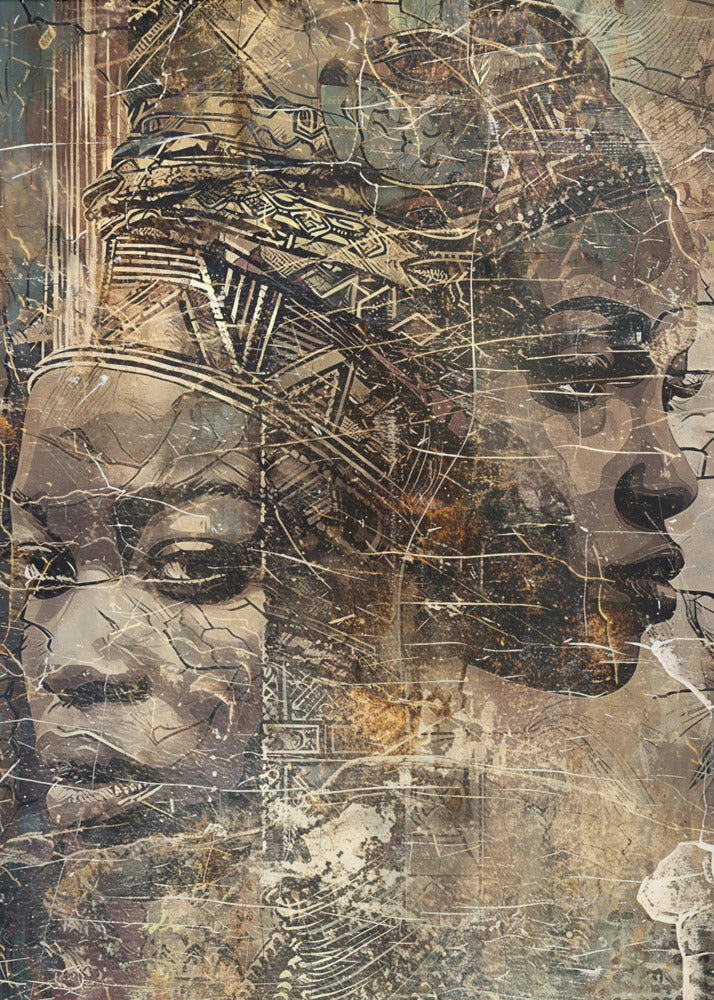 Plakat - African Ethnic Art Poster 10