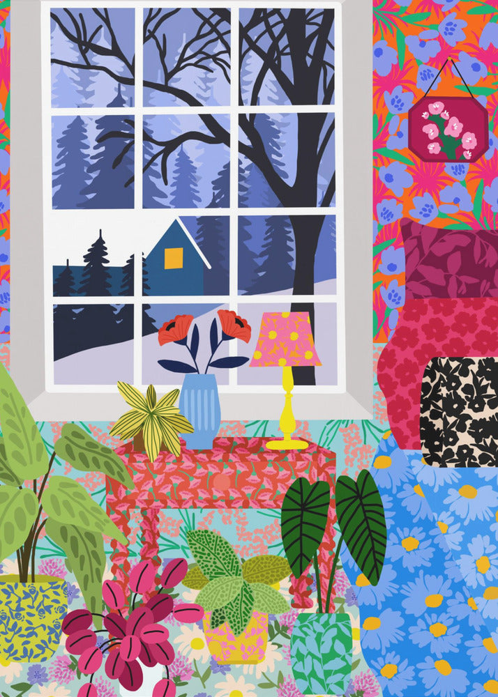 Plakat - Din 108 Winter View - Admen.dk