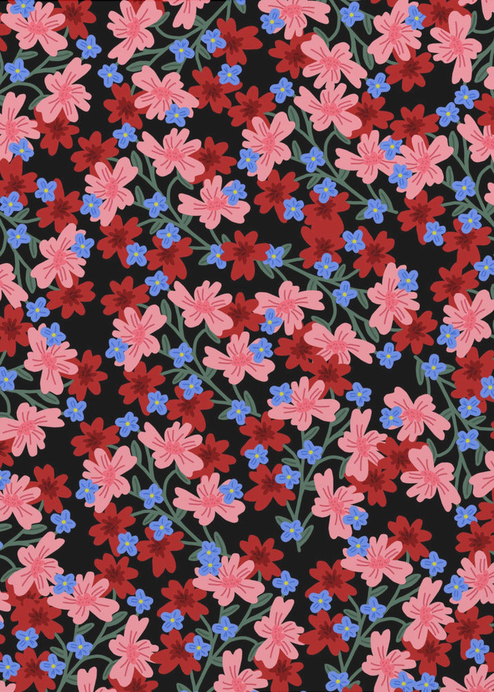 Plakat - 9933x14043 Din 50 Romantic Floral - Admen.dk