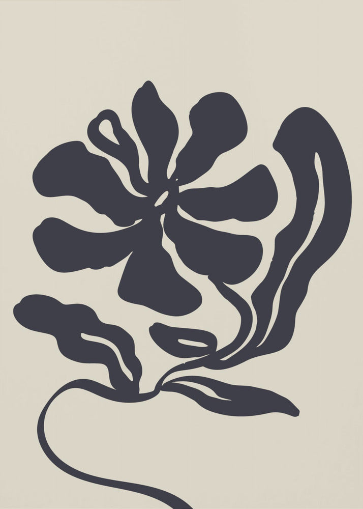Poster - Sketchy Flower Poster 10