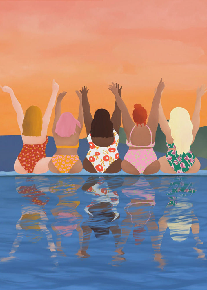 Poster - Girls and The Sun