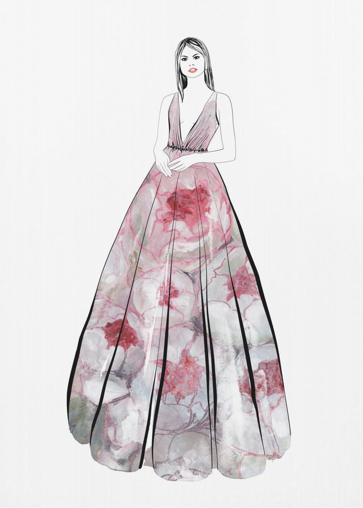 Plakat - Kaede fashion illustration