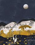 Plakat - Midnight Lake