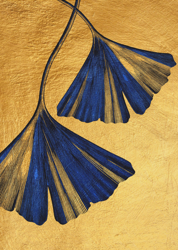 Plakat - Ginko Biloba Nature Floral Art (4)