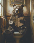 Plakat - The Toilet Bear