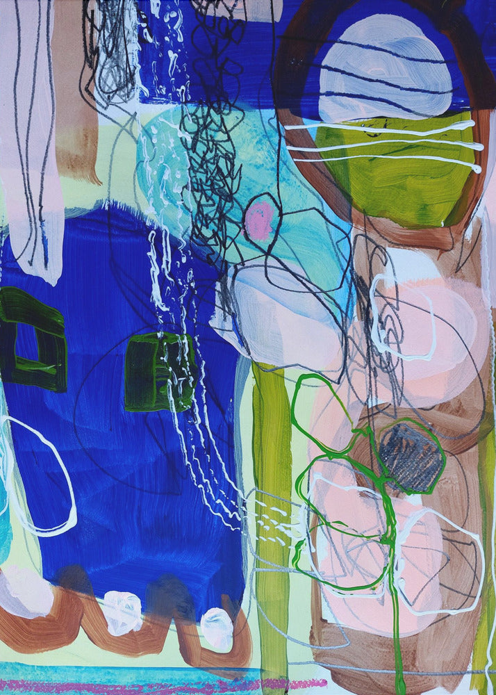 Plakat - Blue, blue, blue!