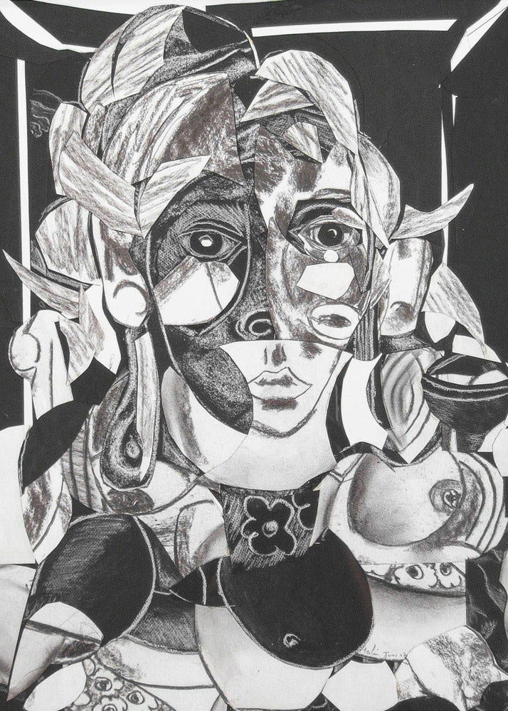 Plakat - black and white