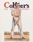 Plakat - Colliers Golf (1908), Vintage Man - Admen.dk