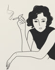 Poster - Smoking Babe
