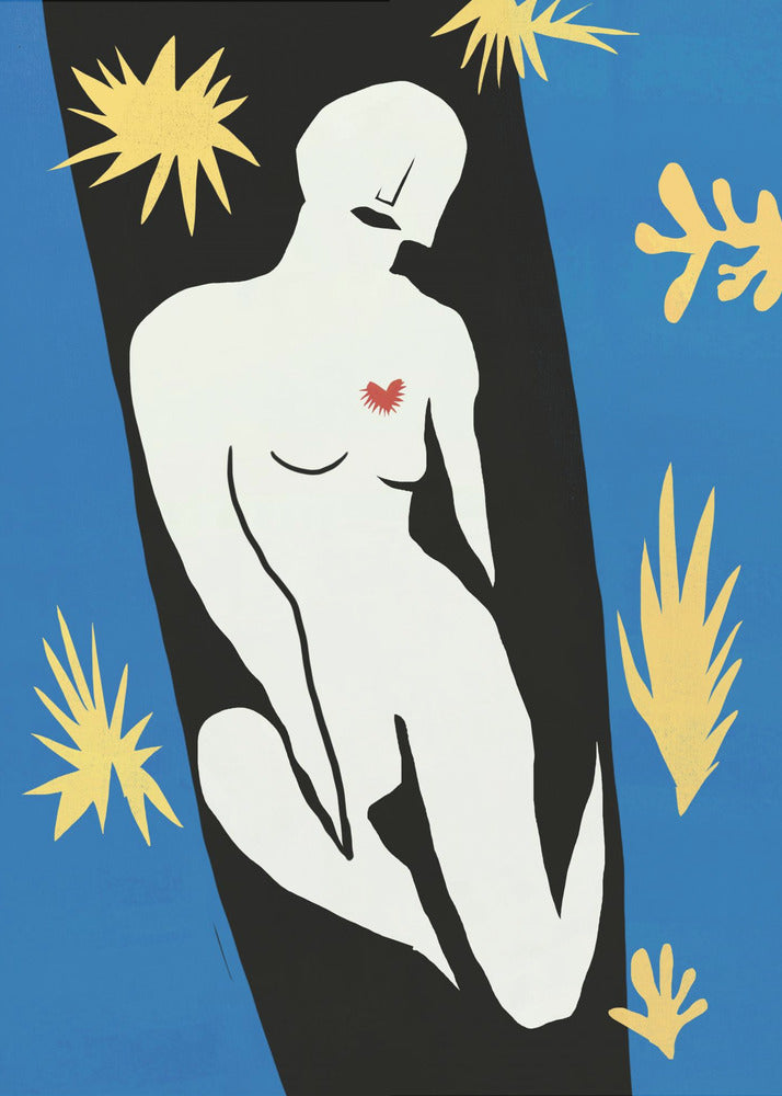 Poster - Cut out paper figurine
