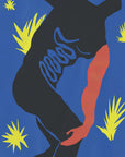 Poster - Cut out paper sports figurine