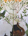 Plakat - Emilia With a Yellow Blossom Tree
