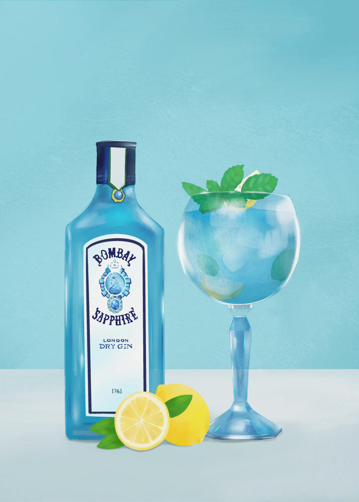 Plakat - Gin Cocktail